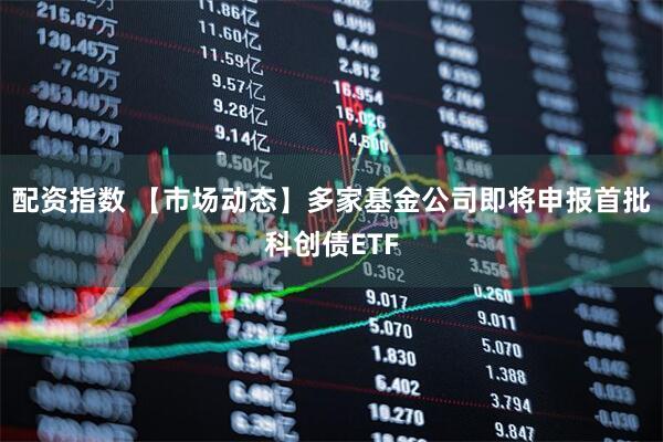 配资指数 【市场动态】多家基金公司即将申报首批科创债ETF